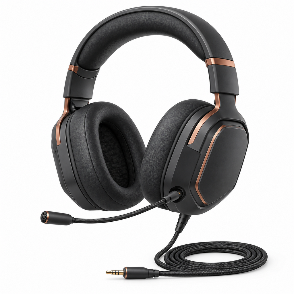 Boom-Mic Wired Gaming Headset