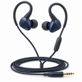 Secure-Hook Wired In-Ear Earphones