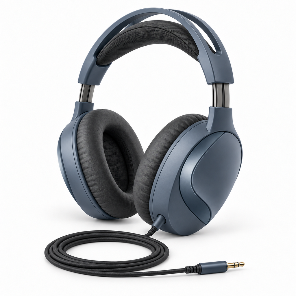 Closed-Back Studio Wired Headphones