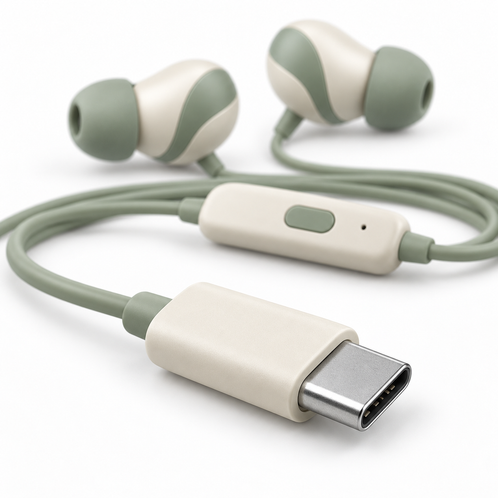 Compact USB-C In-Ear Earphones