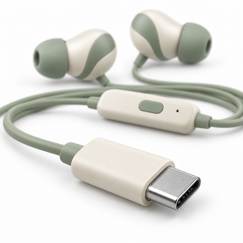Compact USB-C In-Ear Earphones