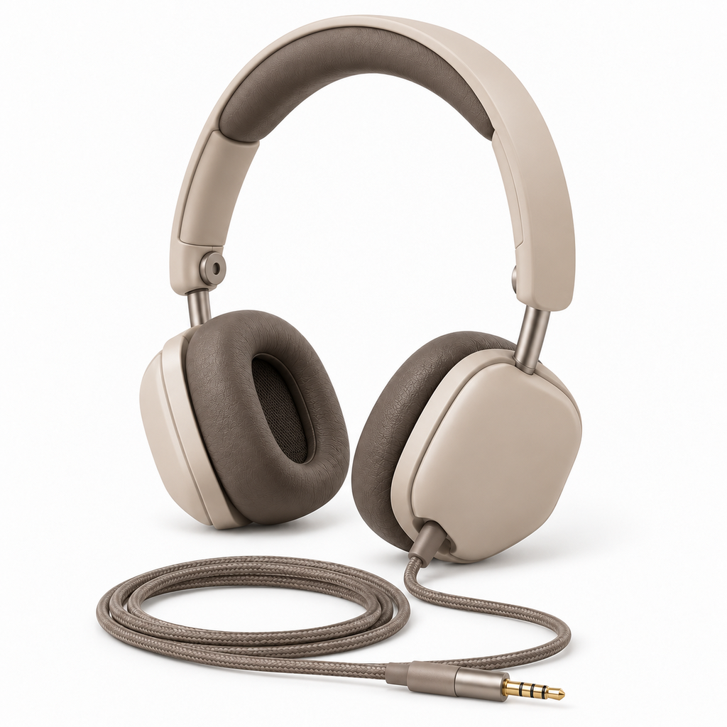 Compact On-Ear Wired Headphones
