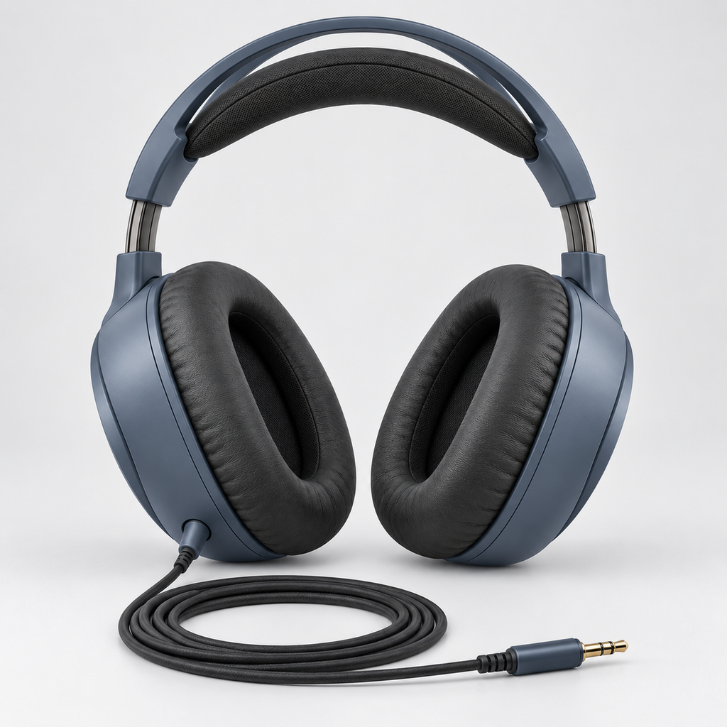 Closed-Back Studio Wired Headphones
