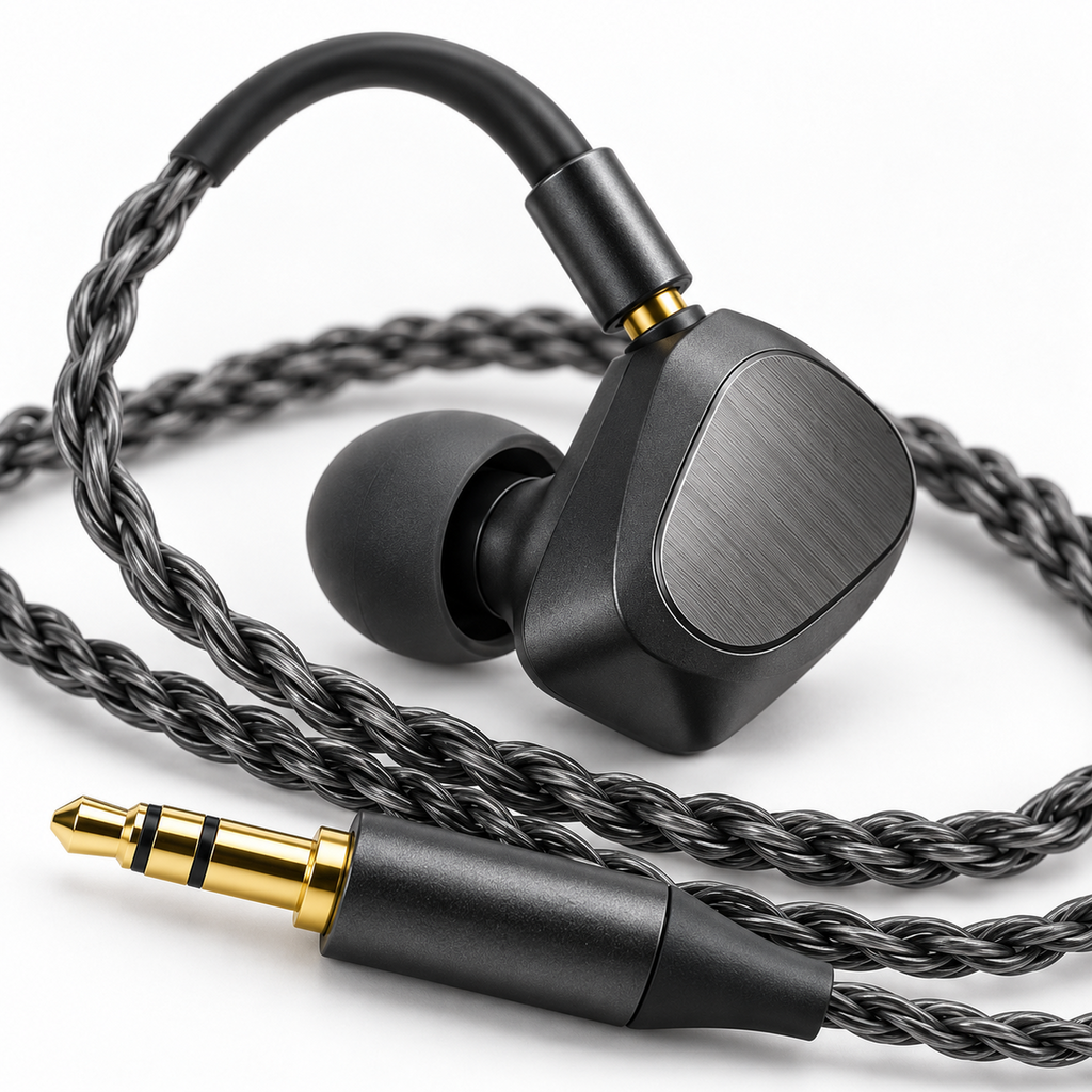 Contour-Fit Wired In-Ear Earphones