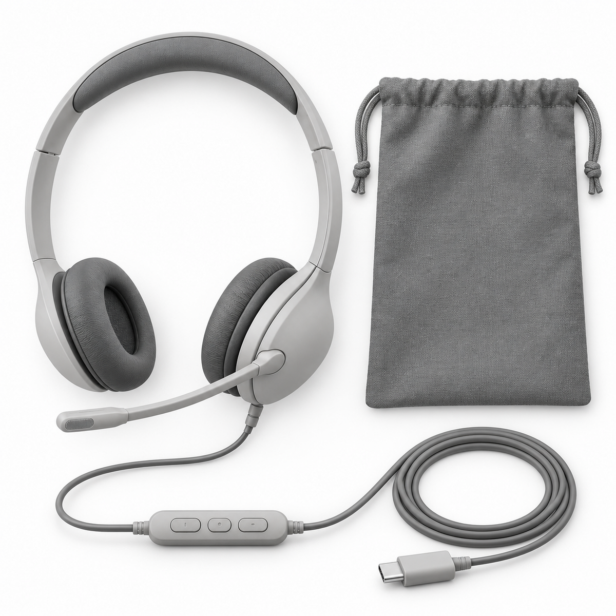 USB-C Wired Communication Headset