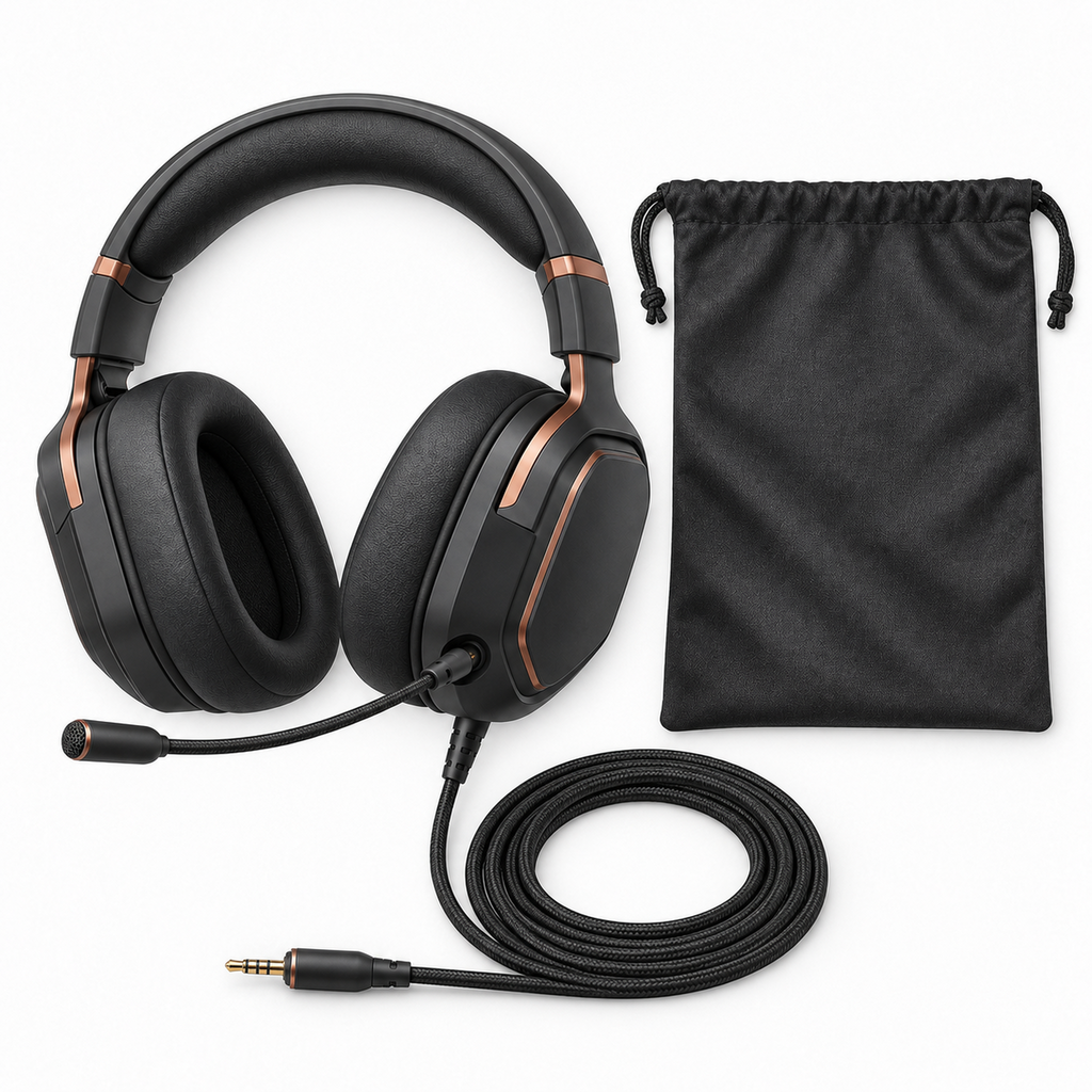 Boom-Mic Wired Gaming Headset