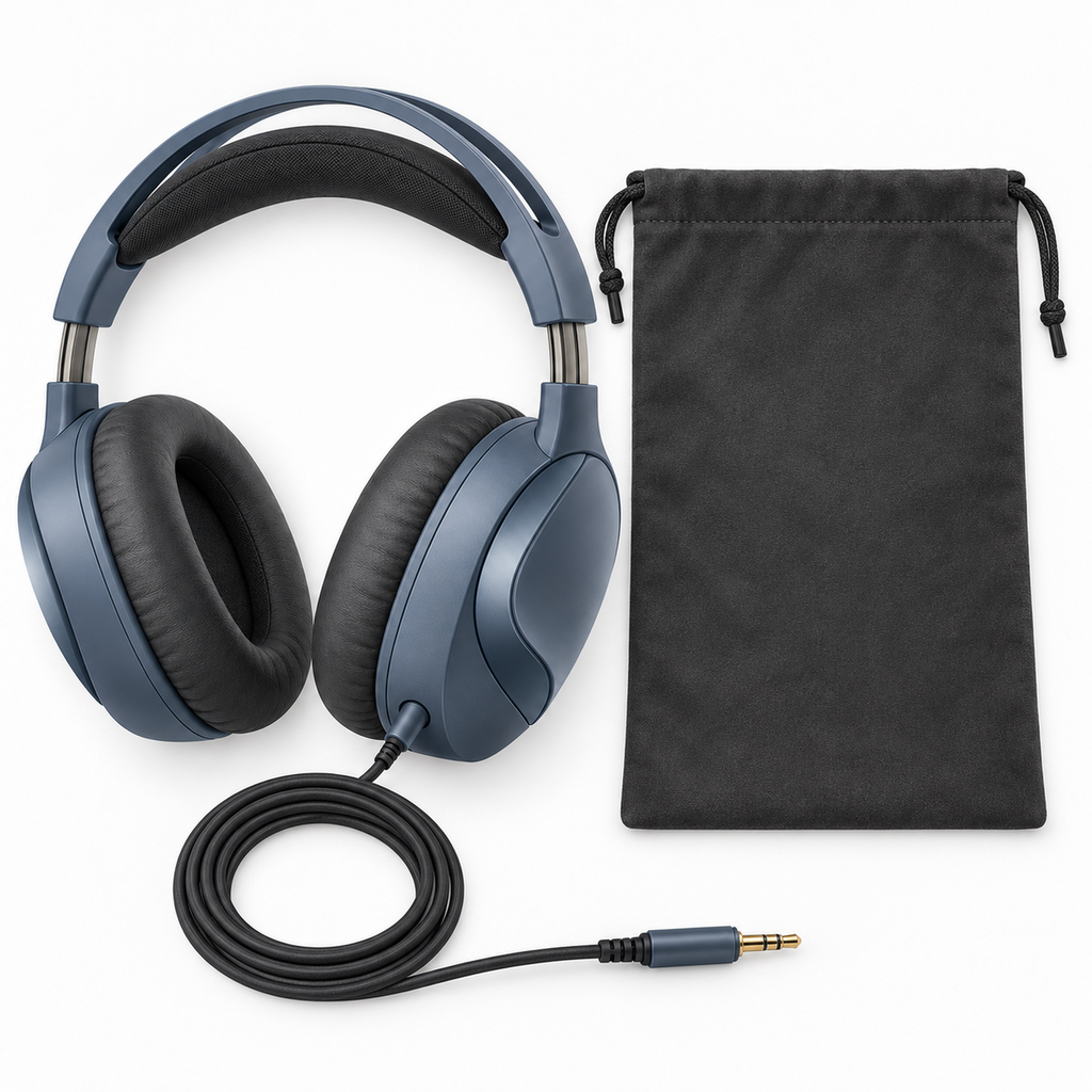 Closed-Back Studio Wired Headphones