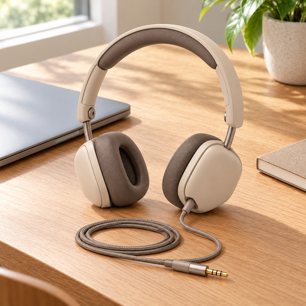 Compact On-Ear Wired Headphones